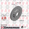 Zimmermann Brake Disc - Standard/Coated, 100123920 100123920